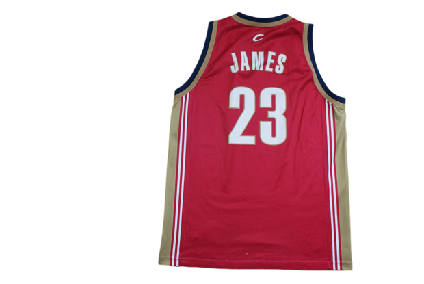 Maillot basket rétro Cavaliers Cleveland N°23 James NBA