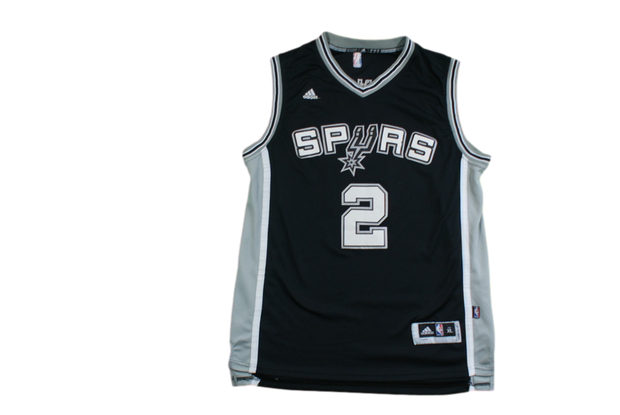 Maillot basket rétro Spurs San Antonio N°2 Leonard NBA