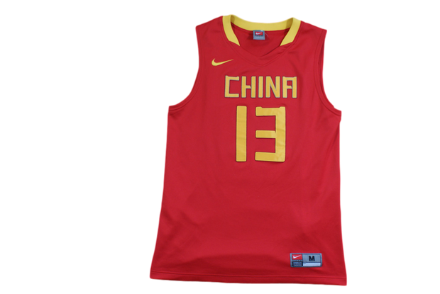 Maillot basket rétro Chine N°13 Yao Ming