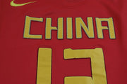 Maillot basket rétro Chine N°13 Yao Ming