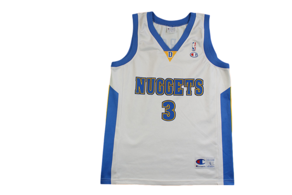 Maillot basket rétro Nuggets Denver N°3 Iverson NBA