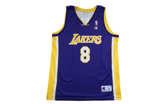 Maillot basket rétro Lakers Los Angeles N°8 Bryant NBA