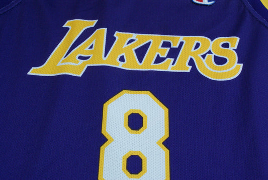 Maillot basket rétro Lakers Los Angeles N°8 Bryant NBA