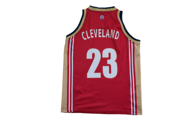 Maillot basket rétro Cavaliers Cleveland N°23 enfant NBA