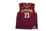 Maillot basket rétro Cavaliers Cleveland N°23 James NBA