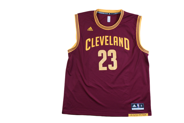 Maillot basket rétro Cavaliers Cleveland N°23 James NBA