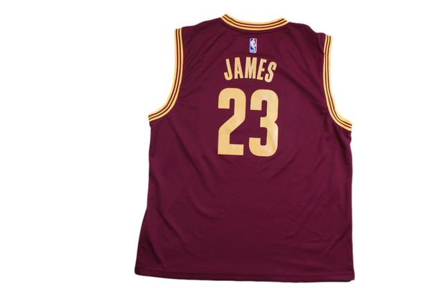 Maillot basket rétro Cavaliers Cleveland N°23 James NBA