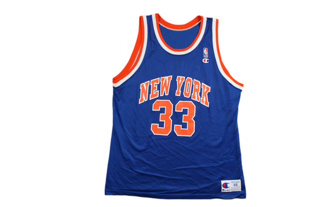 Maillot basket rétro Knicks New York N°33 Ewing NBA