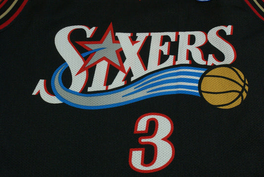Maillot basket rétro Sixers Philadelphie N°3 Iverson NBA