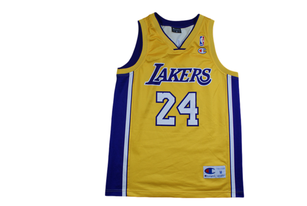 Maillot basket rétro Lakers Los Angeles N°24 Bryant NBA