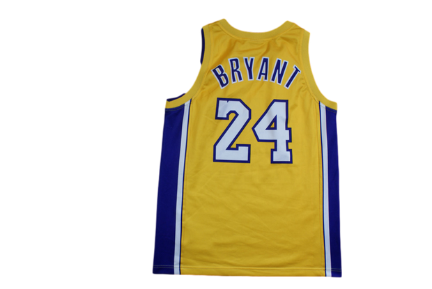 Maillot basket rétro Lakers Los Angeles N°24 Bryant NBA