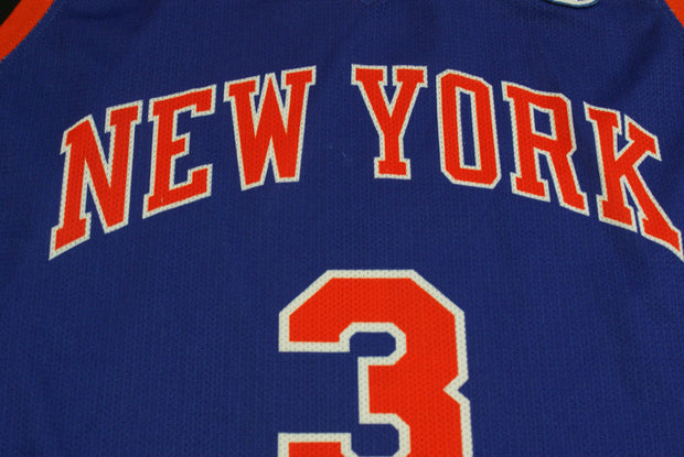 Maillot basket rétro Knicks New York N°3 Marbury NBA