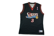 Maillot basket rétro Sixers Philadelphie N°3 Iverson NBA