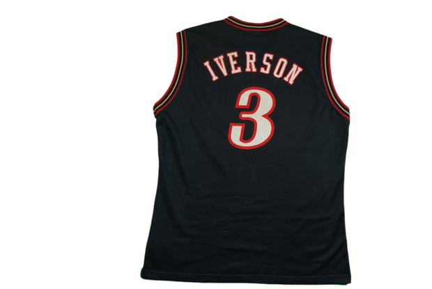 Maillot basket rétro Sixers Philadelphie N°3 Iverson NBA