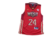 Maillot basket rétro The west N°24 Bryant NBA
