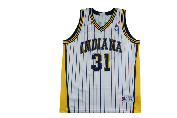 Maillot basket vintage Pacers Indiana N°31 Miller NBA