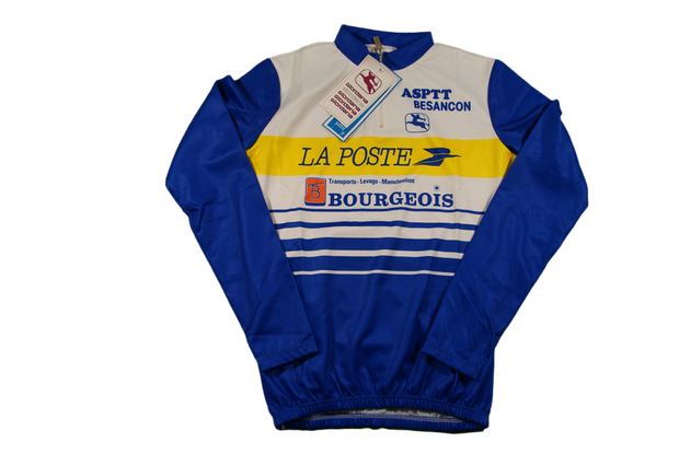 Veste cyclisme vintage La Poste ASPTT Besançon Giordana