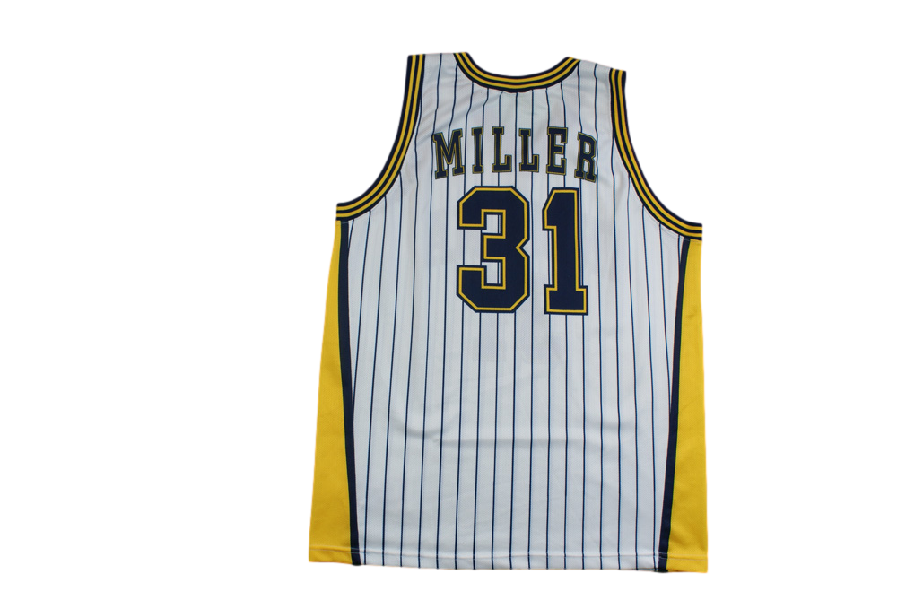 Maillot basket vintage Pacers Indiana N°31 Miller NBA