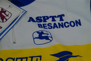 Veste cyclisme vintage La Poste ASPTT Besançon Giordana