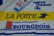 Veste cyclisme vintage La Poste ASPTT Besançon Giordana