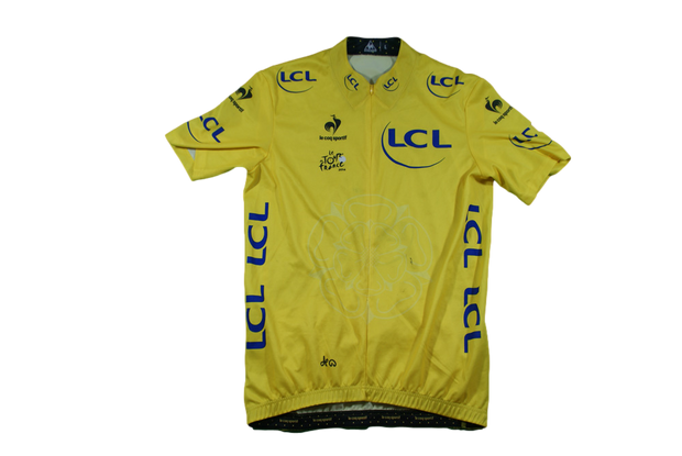 Maillot vélo rétro Le coq sportif LCL Tour de France 2014