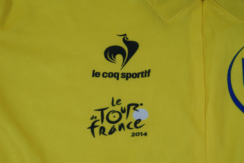 Maillot Cycliste Maillot Jaune Tour De France 2015 Le Coq Sportif – Taille M