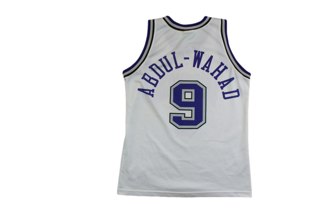 Maillot basket rétro Kings Sacramento N°9 Abdul-Wahad NBA