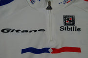 Maillot cyclisme vintage Française des Jeux Sibille Gitane