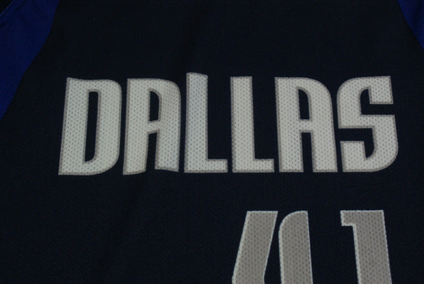 Maillot basket rétro Mavericks Dallas N°41 Nowitzki NBA