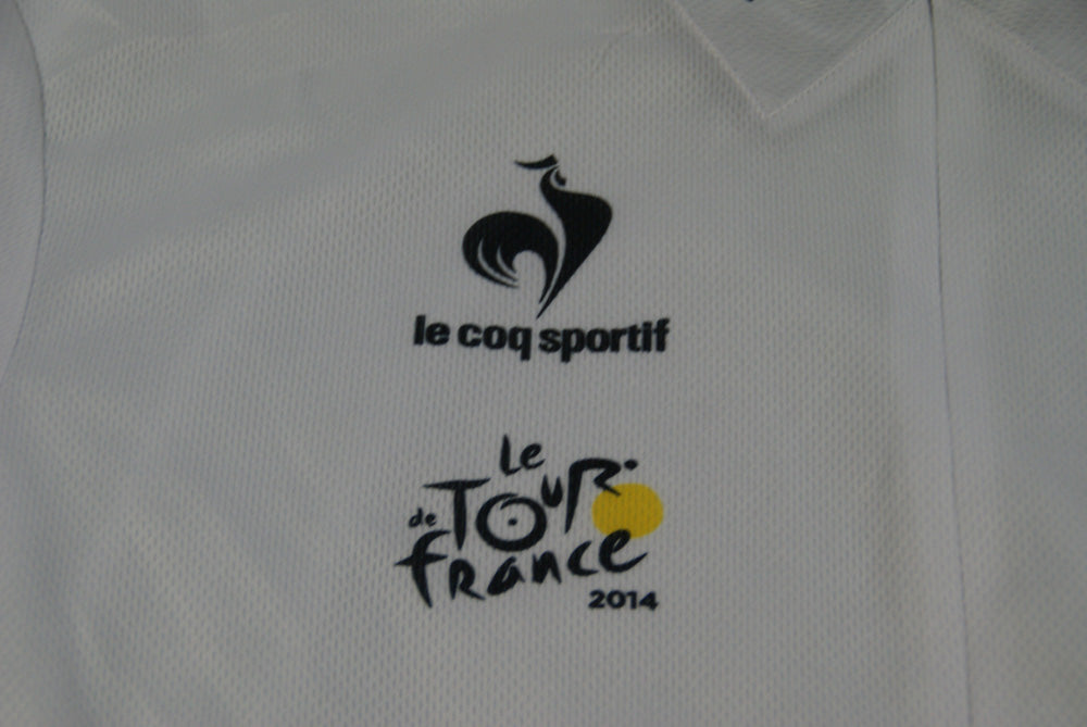 Maillot cyclisme vintage Tour de France 2014 Skoda Le coq sportif