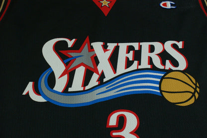 Maillot basket vintage Sixers Philadelphie N°3 Iverson NBA