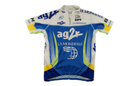 Maillot vélo vintage AG2R la Mondiale UCI Biemme