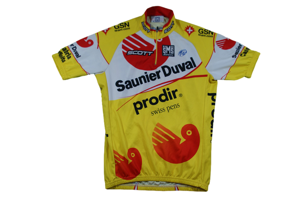 Maillot vélo rétro UCI Saunier Duval Scott Santini