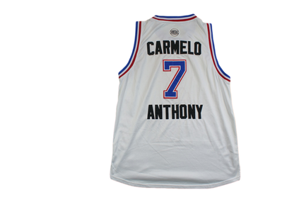 Maillot basket vintage Knicks New York N°7 Anthony NBA
