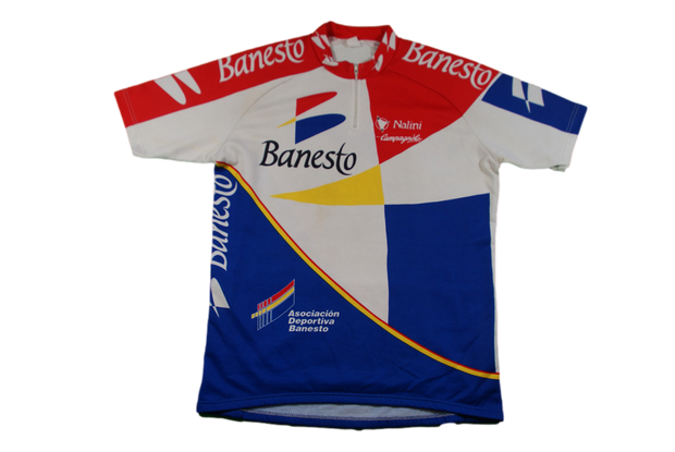 Maillot vélo rétro Banesto Nalini Campagnolo