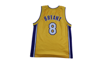 Maillot basket rétro Lakers Los Angeles N°8 Bryant enfant NBA