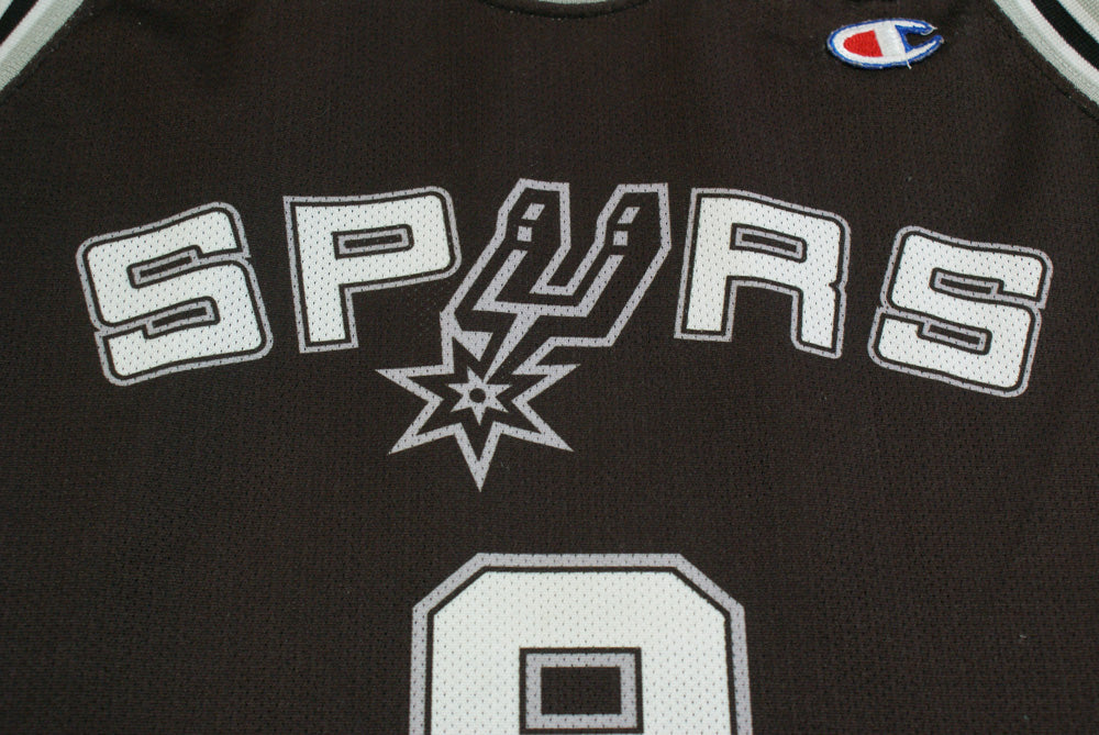 Maillot basket vintage Spurs San Antonio N°9 Parker NBA