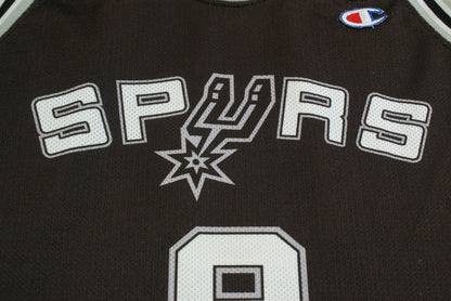 Maillot basket vintage Spurs San Antonio N°9 Parker NBA