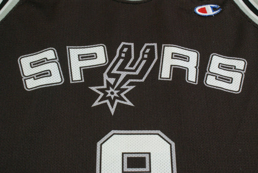 Maillot basket vintage Spurs San Antonio N°9 Parker NBA