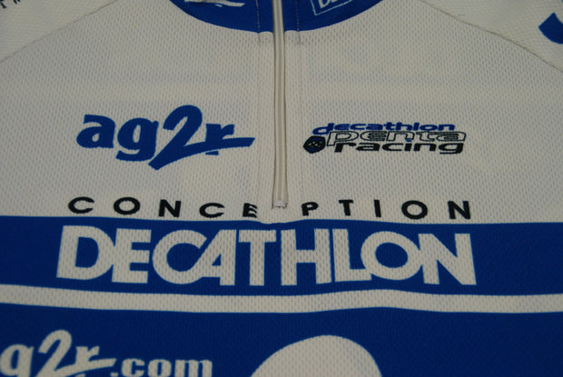 Maillot cyclisme vintage Decathlon AG2R