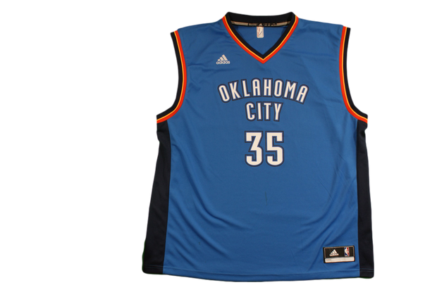 Maillot basket vintage Thunder Oklahoma City N°35 Durant NBA