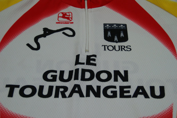 Maillot cyclisme vintage Le guidon tourangeau Tours Giordana