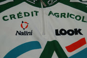 Maillot vélo vintage Crédit Agricole Look Nalini