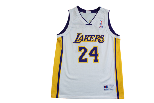 Maillot basket vintage Lakers Los Angeles N°24 Bryant NBA