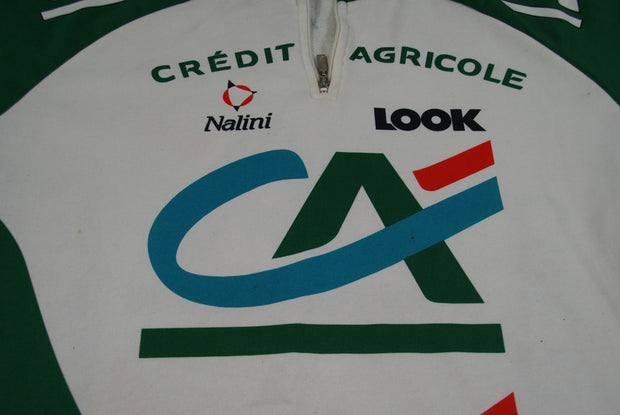 Maillot vélo vintage Nalini Crédit Agricole Look