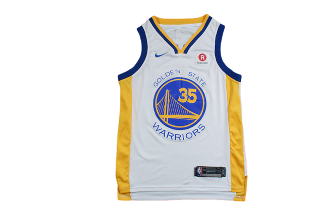 Maillot basket rétro Warriors Golden State N°35 Durant NBA