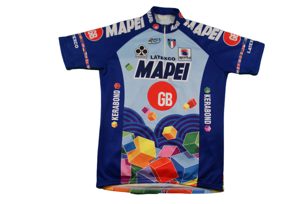 Maillot vélo rétro Sportful Mapei UCI 1995