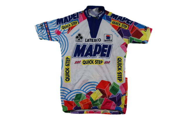 Maillot cyclisme rétro Mapei Latexco Colnago Sportful