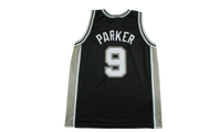 Maillot basket vintage Spurs San Antonio N°9 Parker NBA