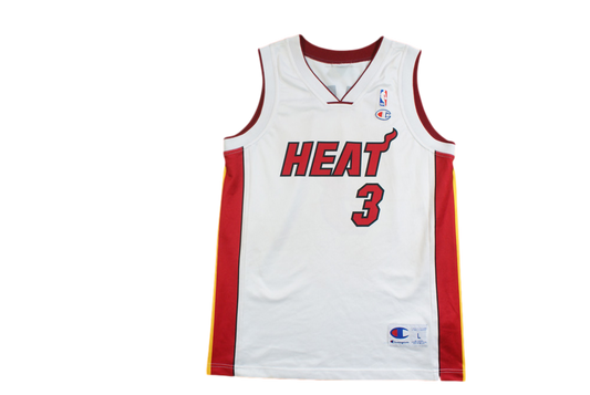 Maillot basket vintage Heat Miami N°3 Wade NBA